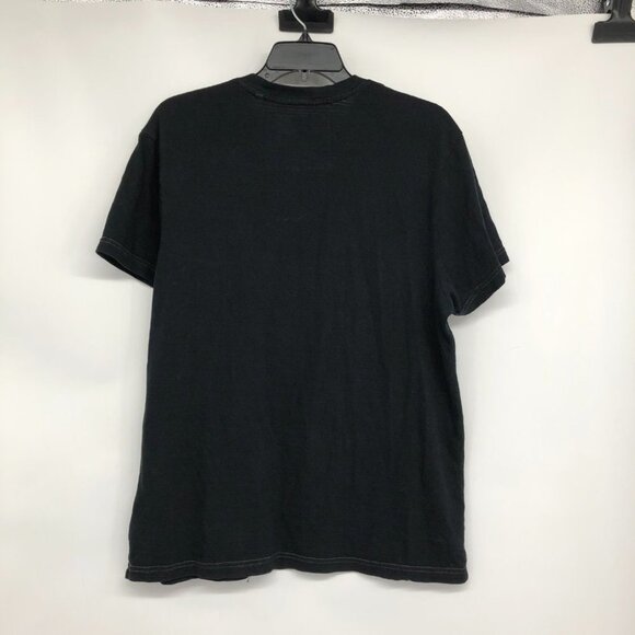 Guess Men's Black Short Sleeve Graphic Print T-Shirt size M - Picture 2 of 13